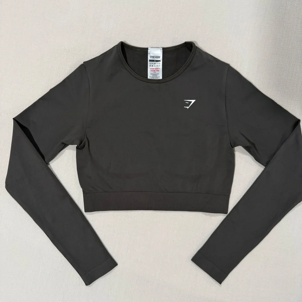 Gymshark Seamless Long Sleeve Crop - Picture 3 of 5